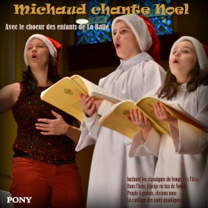 Album 33 tours. Michaud chante Noël